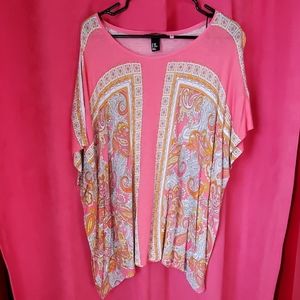 Flowy Patterned Top